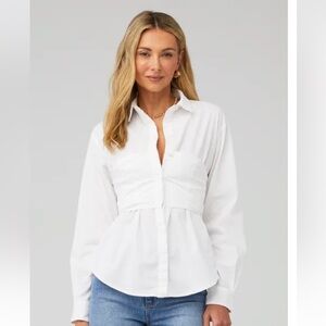 SOVERE capture corset shirt